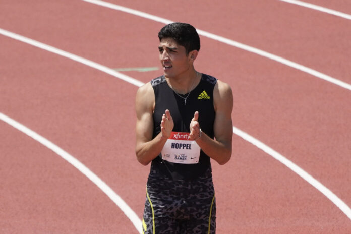 TRACK: Hoppel advances to semifinals in Olympic 800 meters
