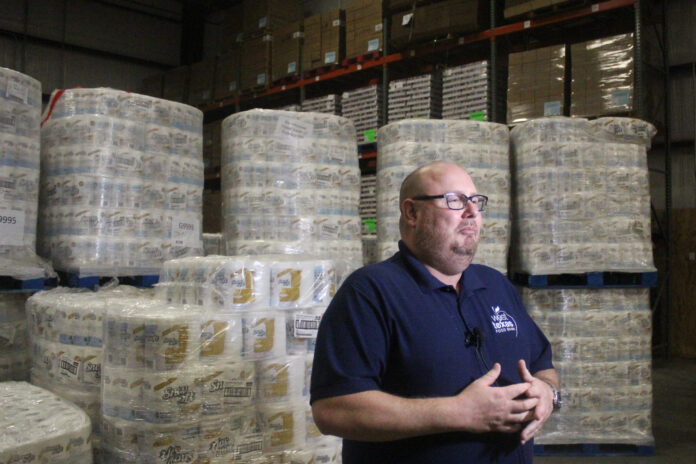 United Family donates over 26,000 rolls of toilet paper to West Texas Food Bank