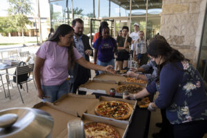 Pizza with the President: Plans, programs discussed