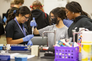 STEM students explore biomedical science