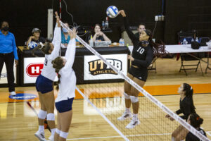 COLLEGE VOLLEYBALL: UTPB shows fight in four-set victory over St. Edward’s