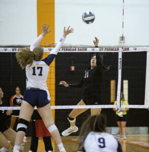 COLLEGE VOLLEYBALL: UTPB struggles in four set loss to Texas A&M-Commerce