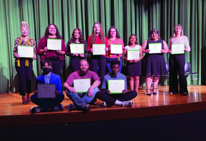 GOOD NEWS: MC inducts 14 students into Communications Honor Society