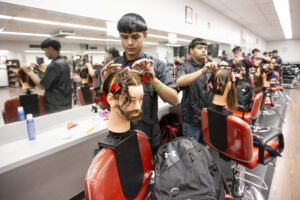 Andrews program gets students into barbering