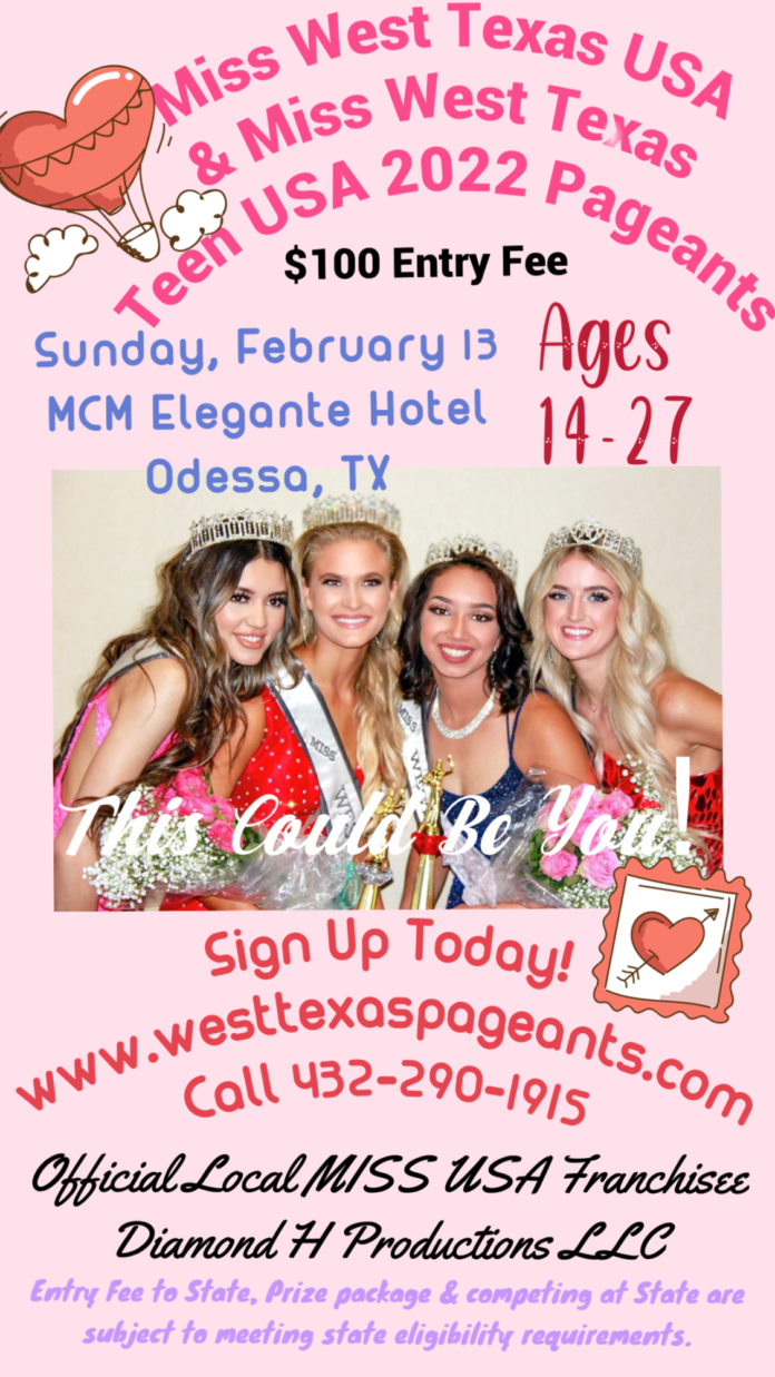 West Texas USA 2022 Miss West Texas Teen USA pageant