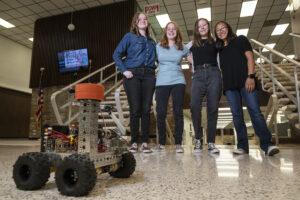 All girls robotics team makes a mark
