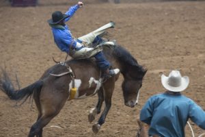 RODEO: Lowe learned how to balance work, family