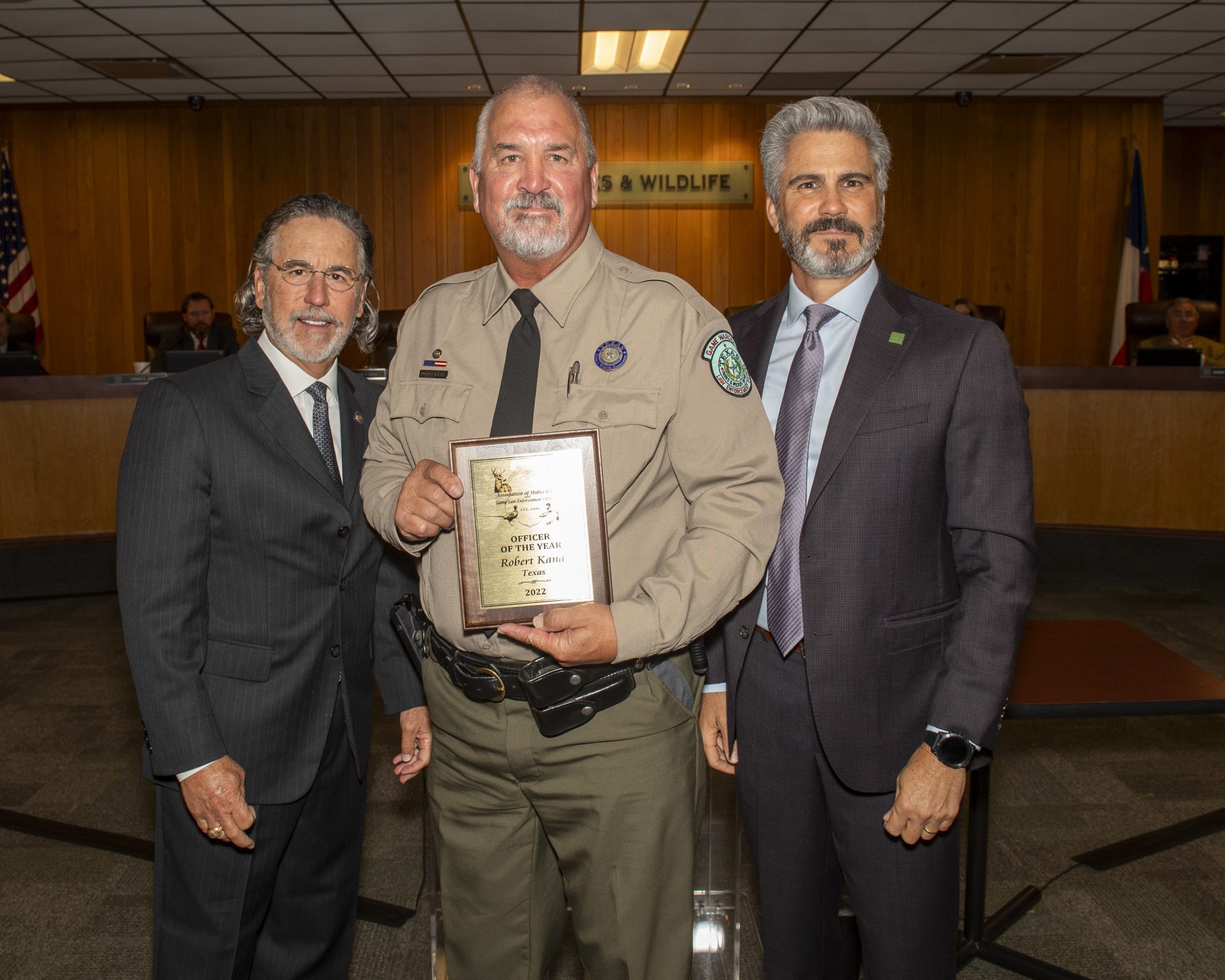 Texas game wardens recognized during August commission meeting - Odessa  American