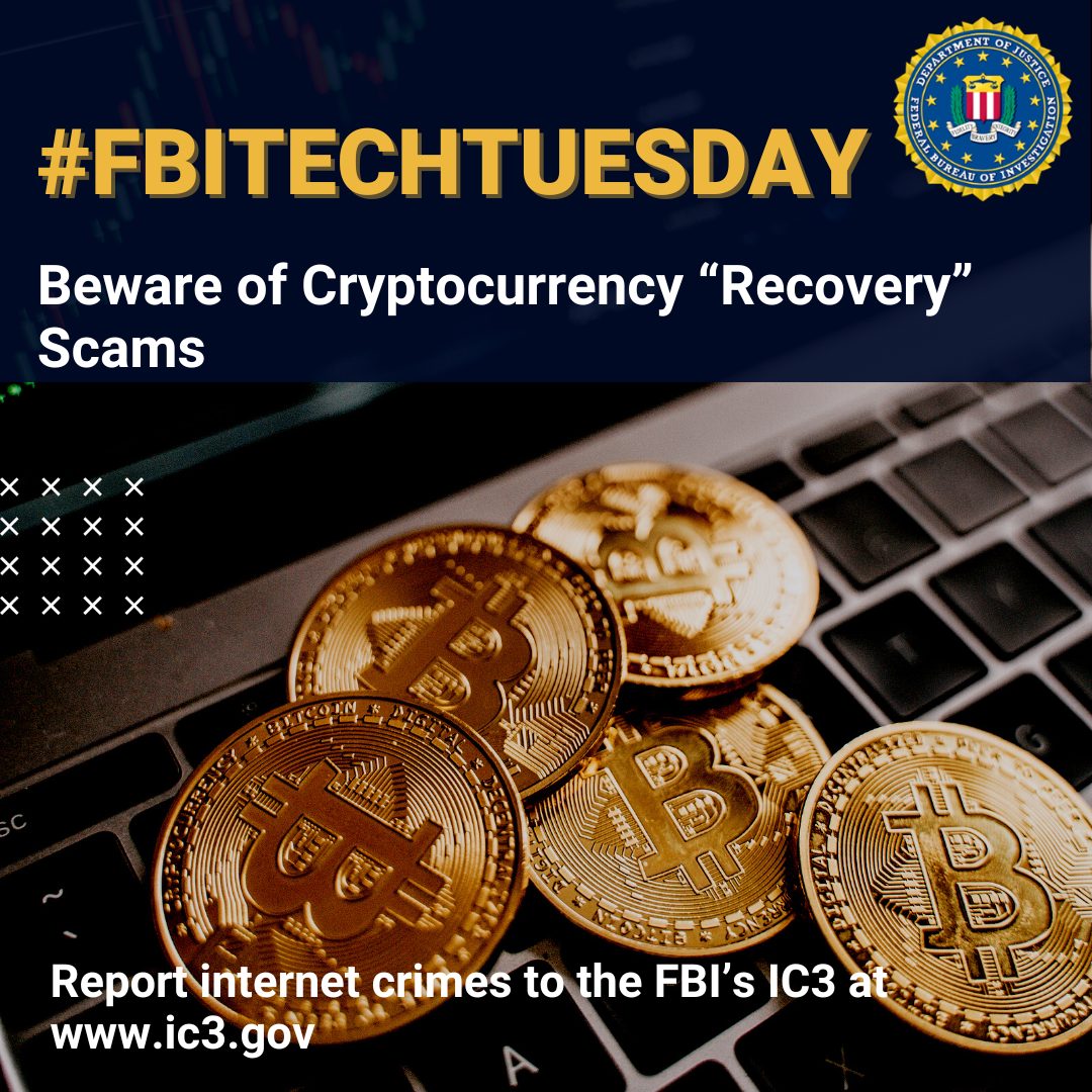 FBI Tech Tuesday: Building a defense against cryptocurrency recovery scams – Odessa American